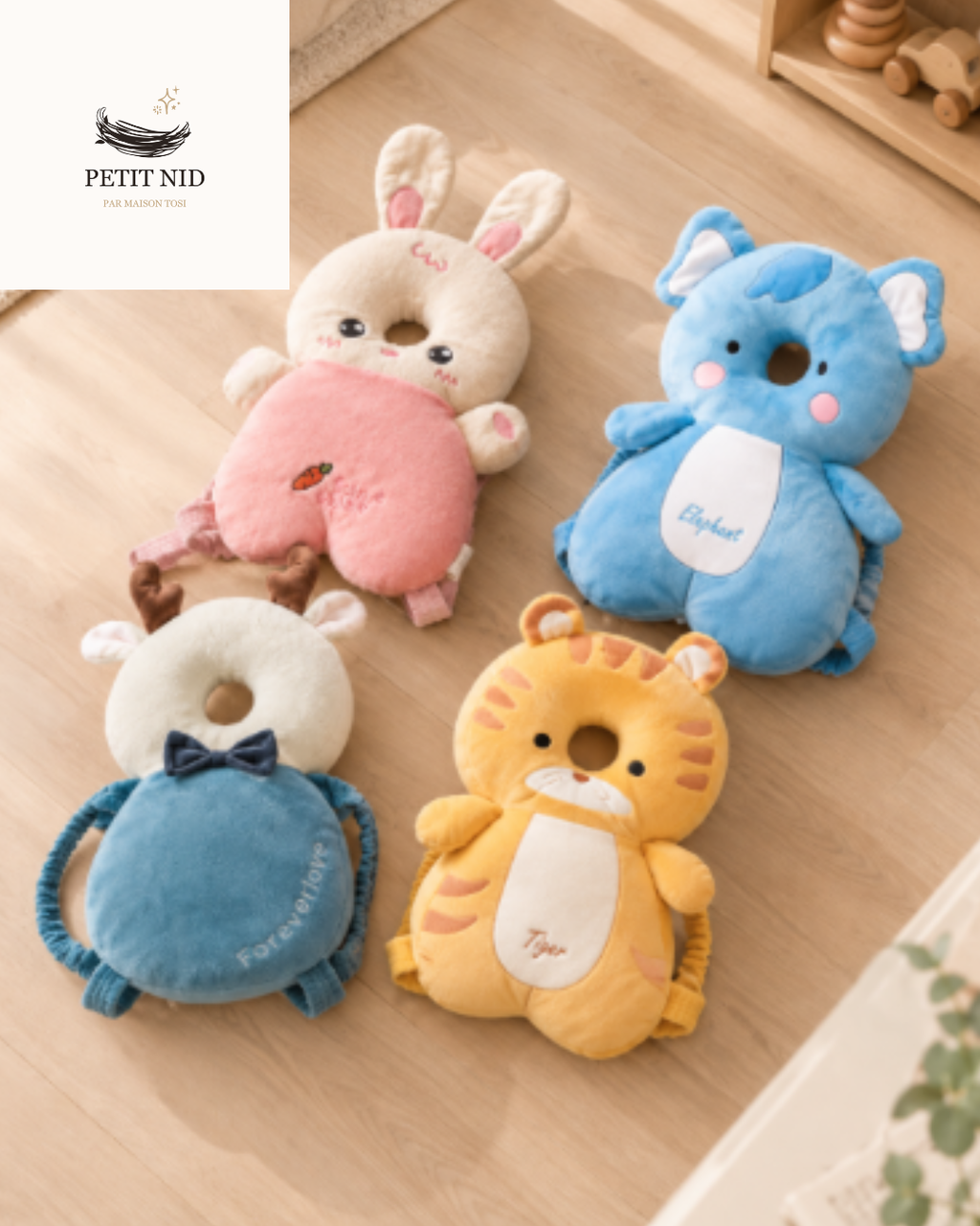 Coussin anti-chutes pour tout-petits